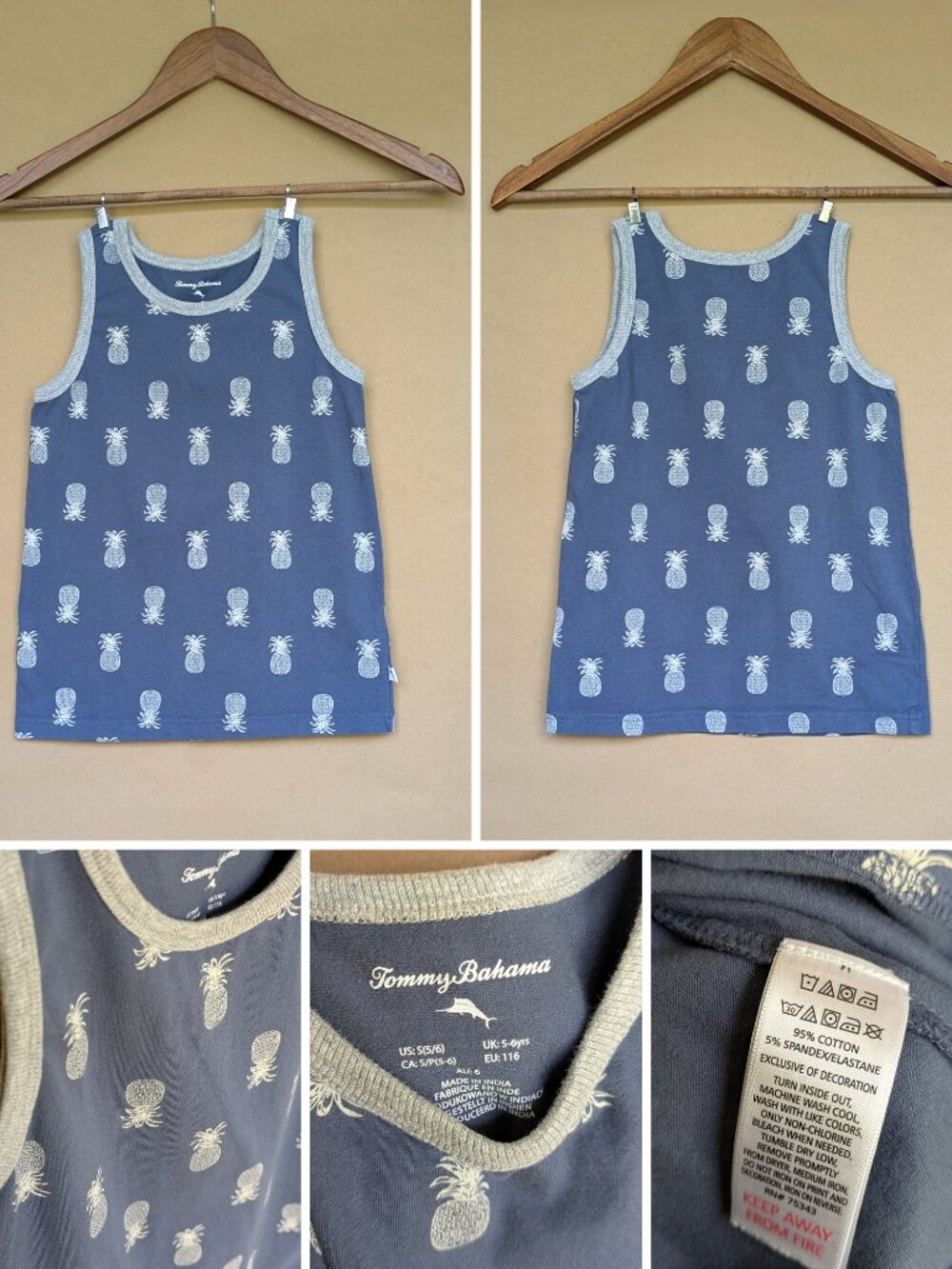 Tommy Bahama Pineapple Tank